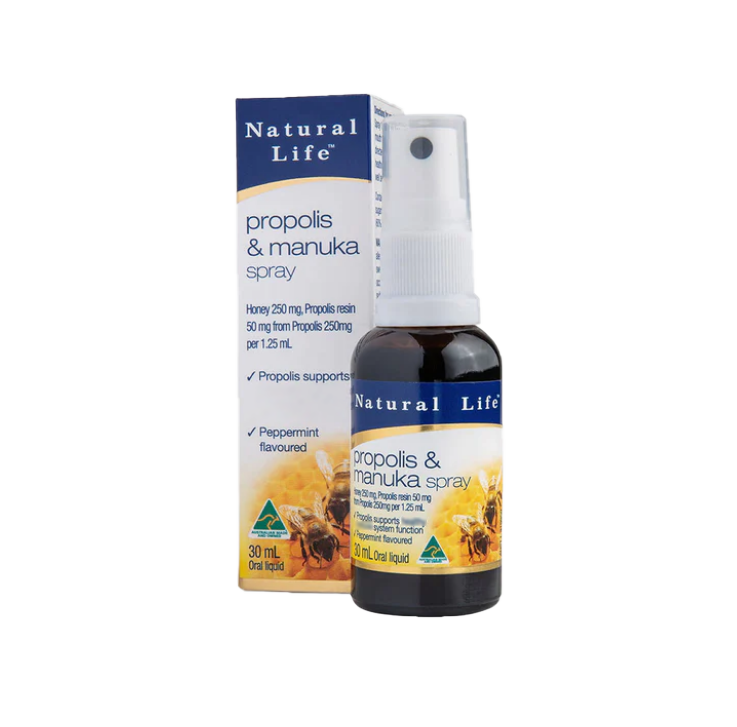 Natural Life propolis & Manuka spray 蜂膠口腔噴霧 30ml
