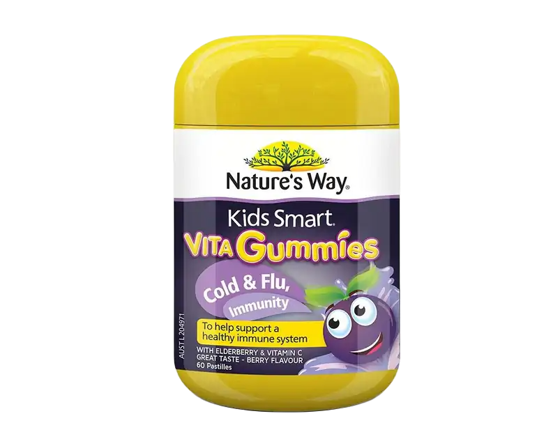 Nature's Way kids smart Omega-3 Fish Oil 180Tabs佳思敏兒童三色魚油