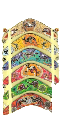 Aboriginal Art Magnet - 6 Pack