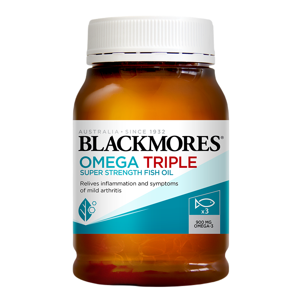 Blackmores 澳佳寶 Omega Triple Fish Oil 150 Capsules 三倍魚油150顆