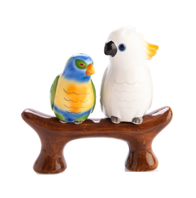 Australian Birds Salt & Pepper Set