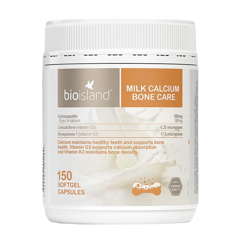 Bioisland Milk Calcium 150 成人乳钙150顆 骨骼壯壯