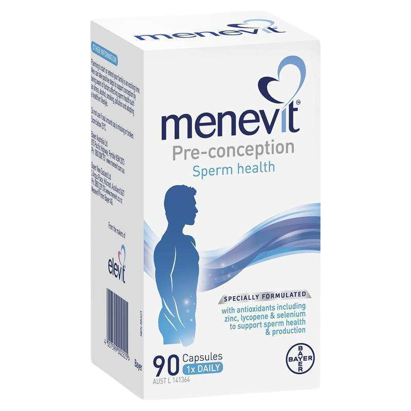 Menevit 90 Capsules 90s 男士愛樂維90顆