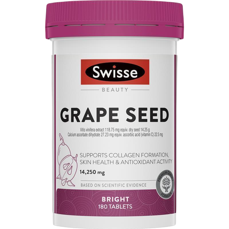 Swisse Grape Seed 14,250mg 180Tabs 葡萄籽180顆