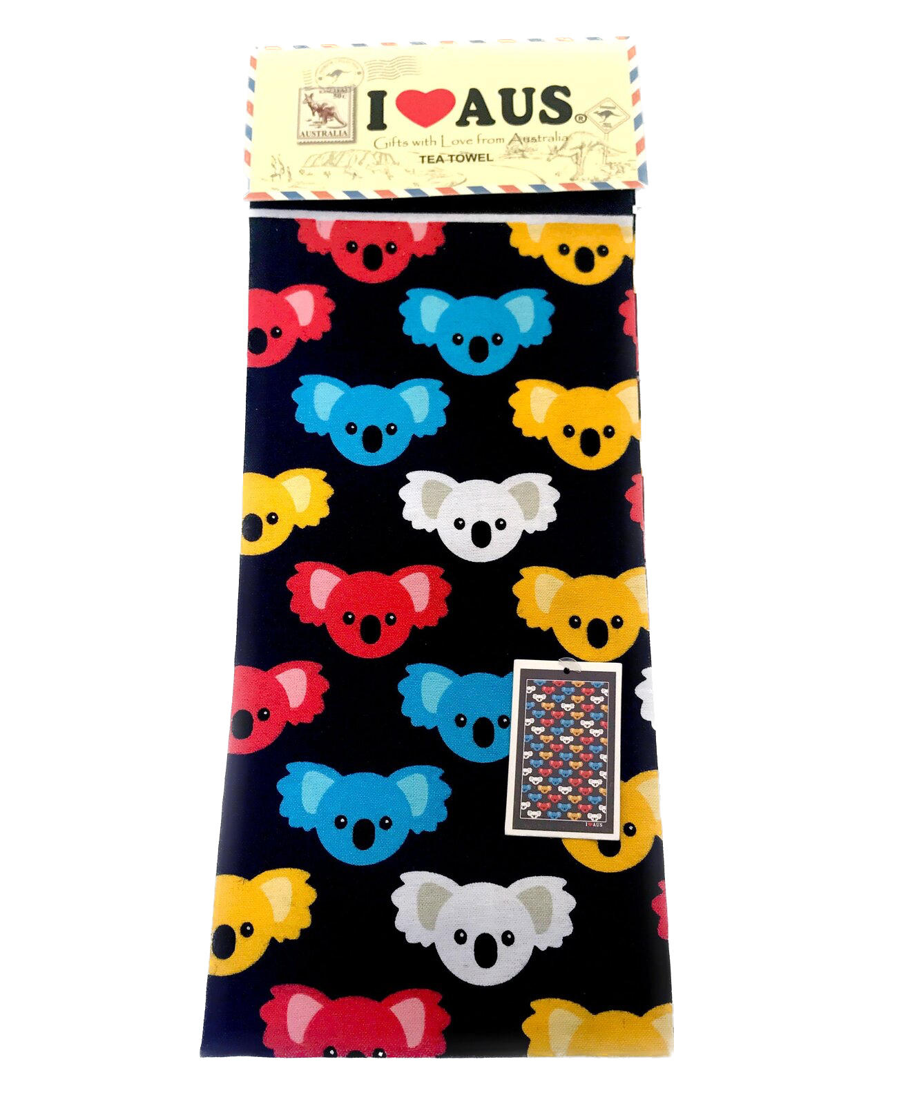 Colourful Koala - Tea Towel