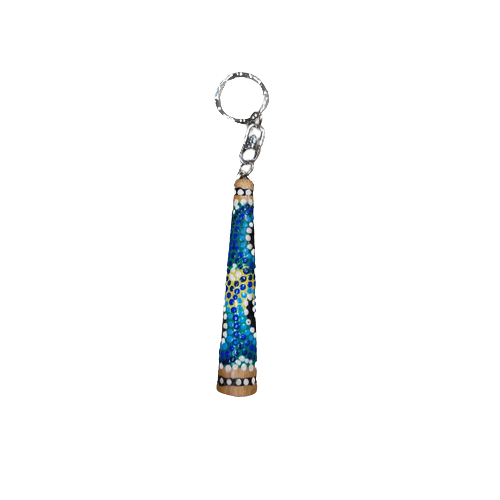 Didgeridoo KeyringDot PaintedAU