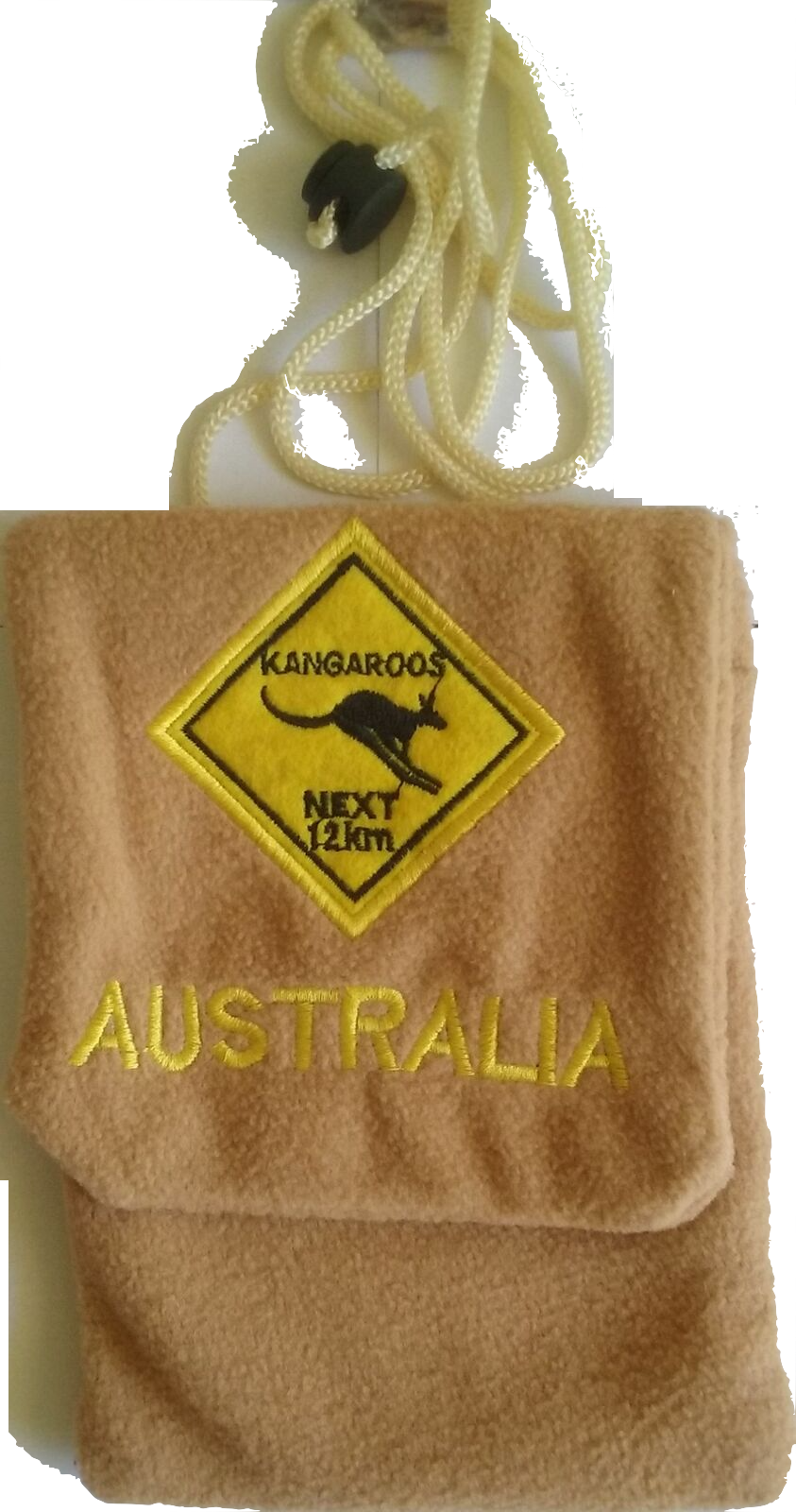 Kangaroos Road sign Travel Pouch