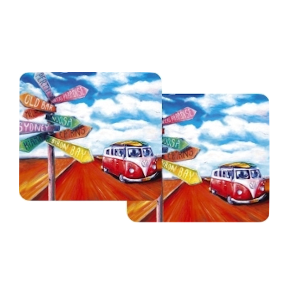 Kombi Van - 2 Pack Coaste