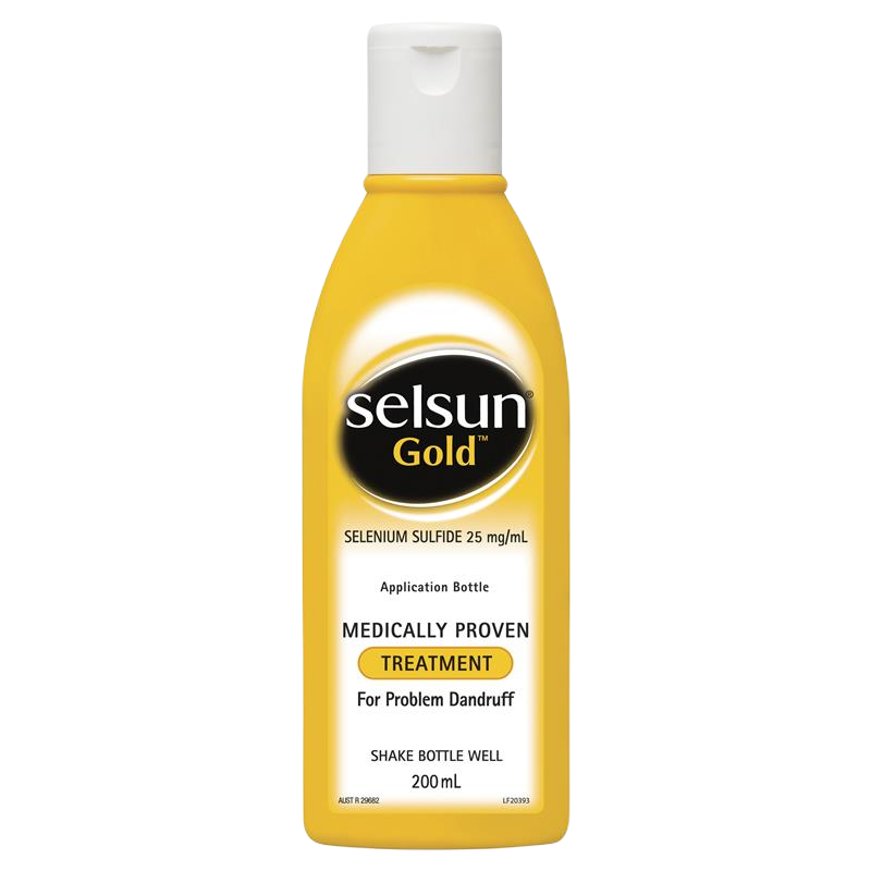 Selsun Gold Shampoo 200ml 特效去屑洗髮水黃色200ml