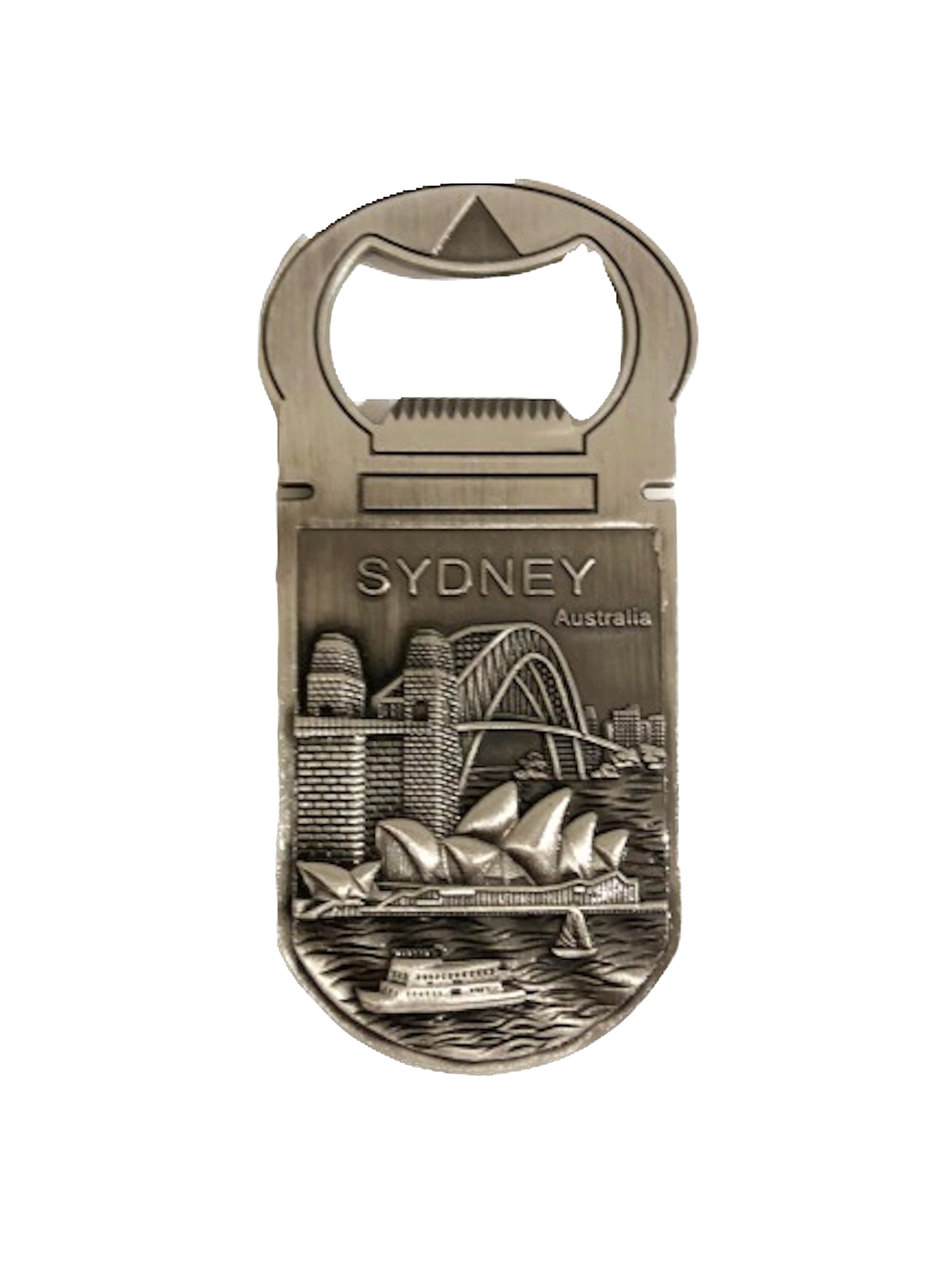 Magnet Sydney in Silver Bottle Opener