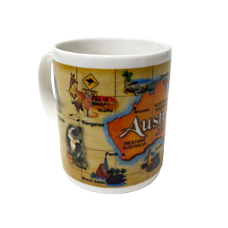 Map of Australia - Coffee Mug