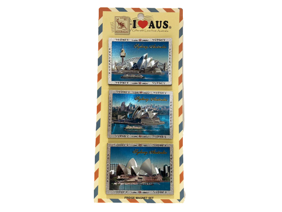 Picturesque Sydney Harbour - 3 Pack Magnet
