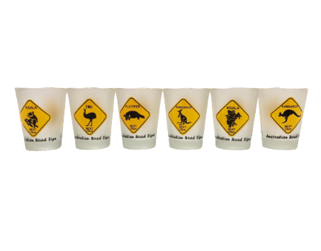Roadsign - 6 Pack Shot Glass