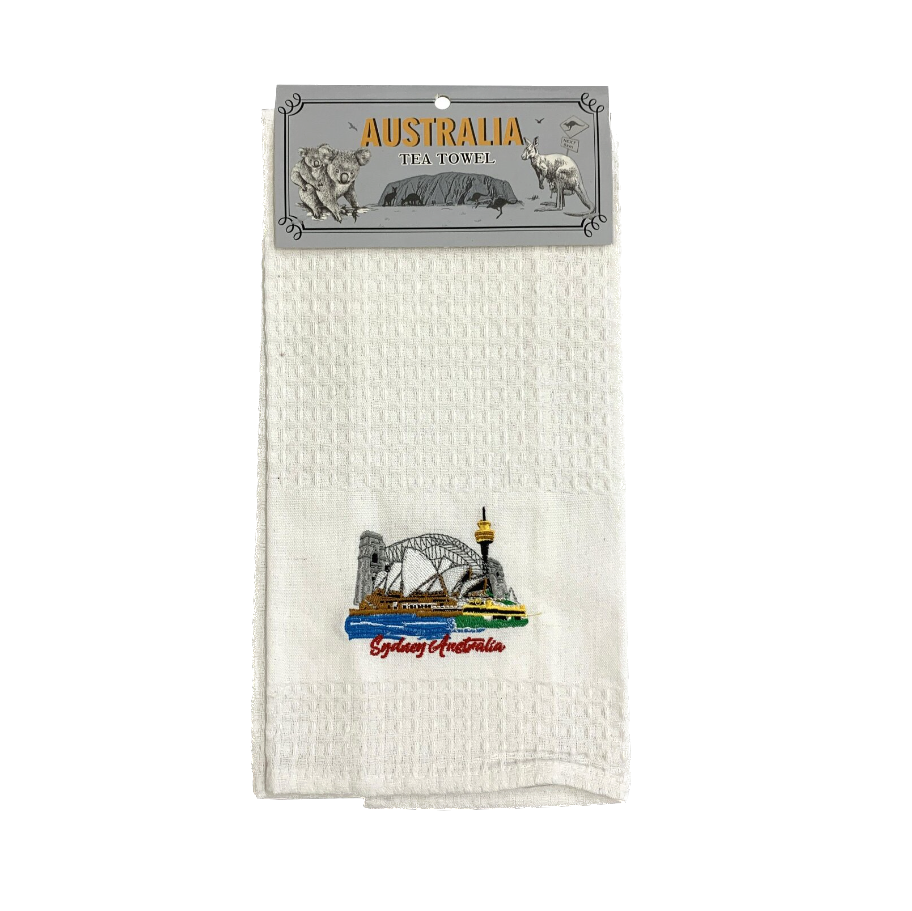 Sydney - Waffle Tea Towel