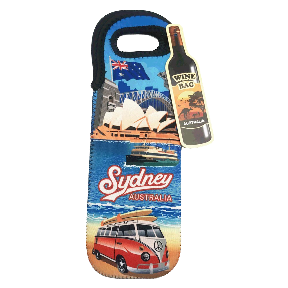 Sydney Harbour - Wine Bottle Bag
