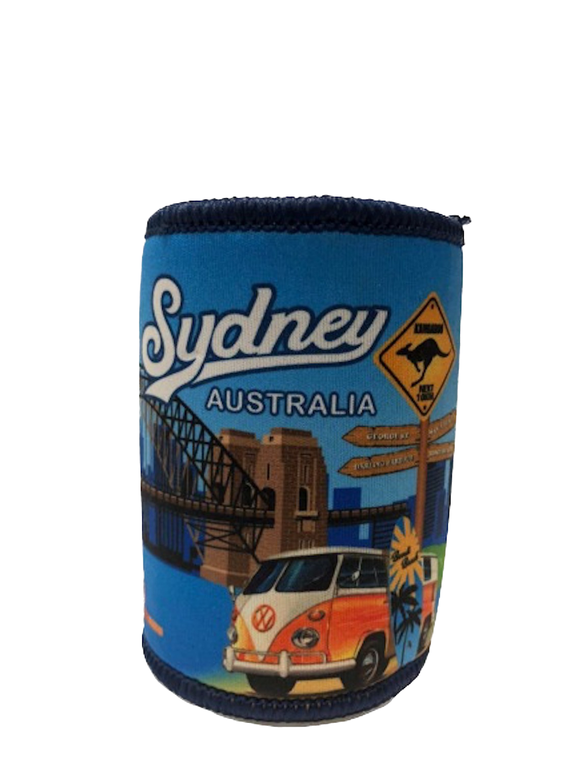Sydney Harbour with Kombi Van Stubby