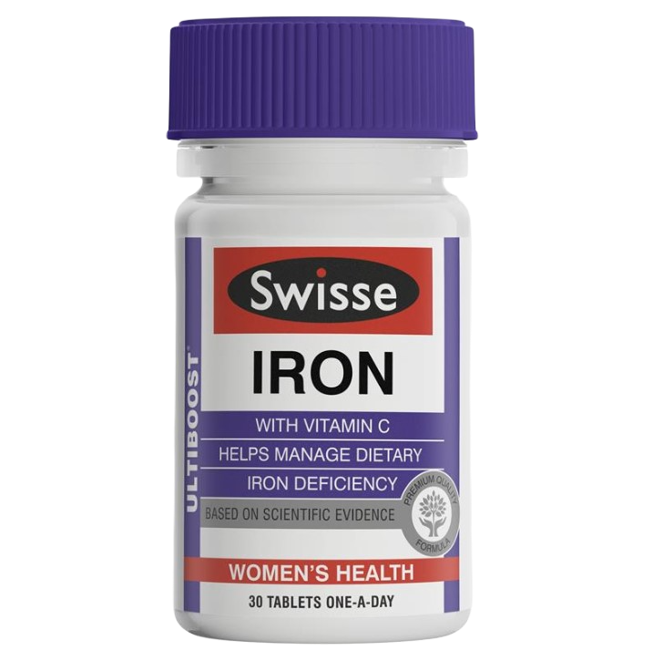 Swisse Iron 30 Table One-a-day 補鐵片30片