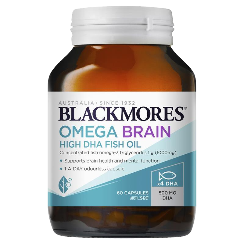 Blackmores 澳佳寶健腦歐米伽膠囊 60顆