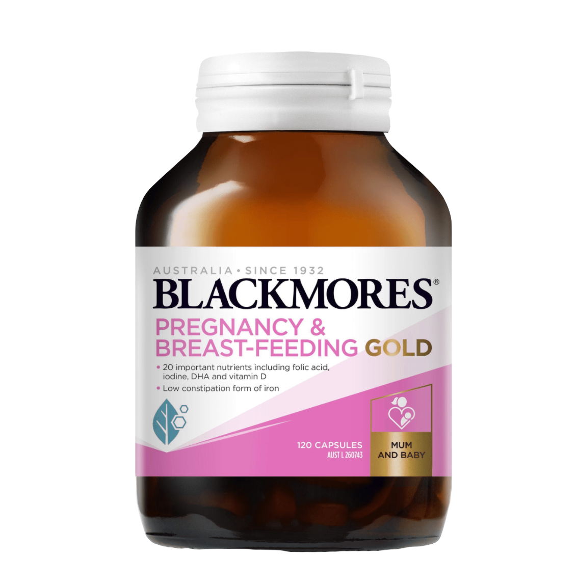Blackmores 澳佳寶產婦備孕膠囊 120顆
