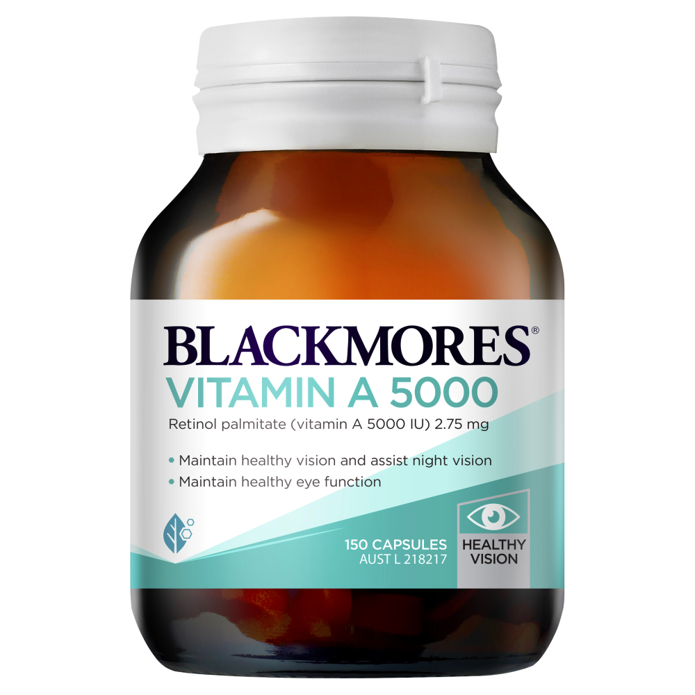 Blackmores 澳佳寶成人維他命A膠囊 護眼緩解眼乾疲勞 150顆