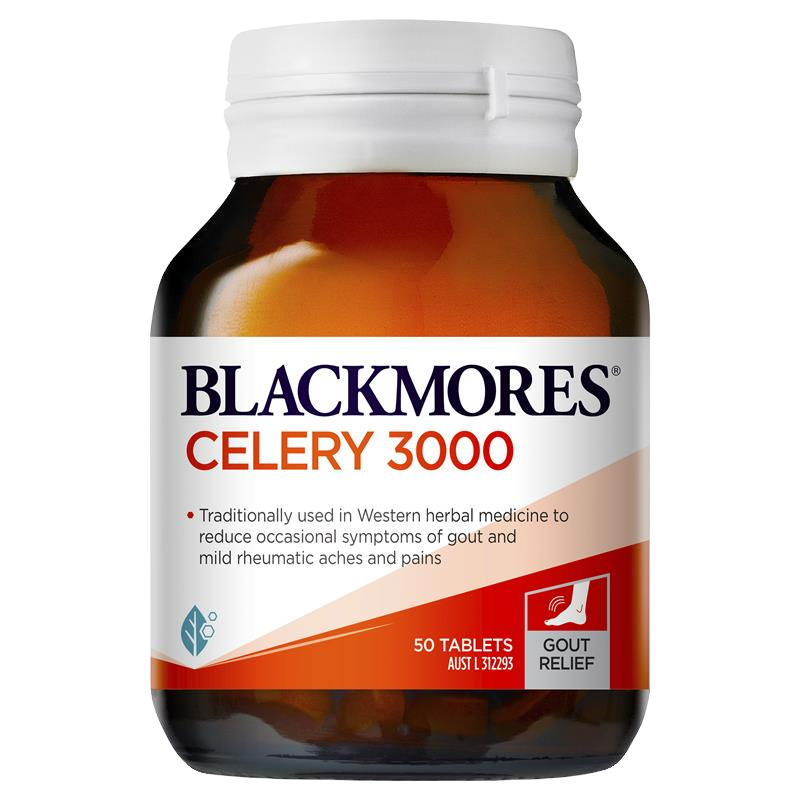 Blackmores 澳佳寶 Celery 芹菜籽 50顆 降低尿酸 痛風