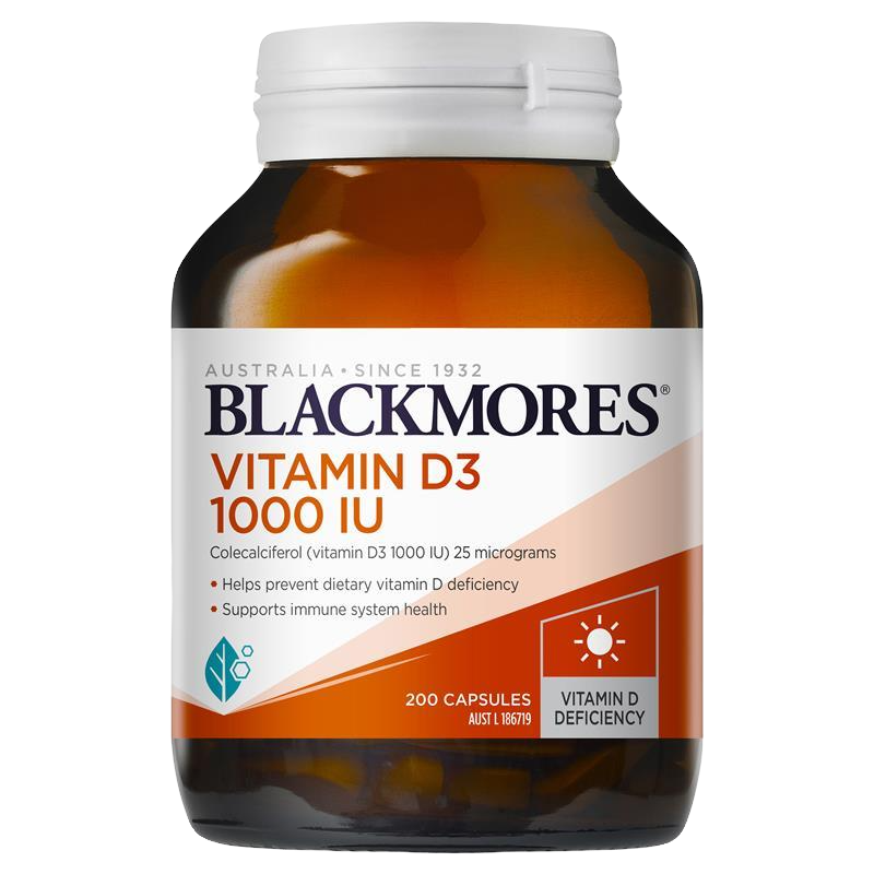 Blackmores 澳佳寶維生素D3膠囊 1000IU 300顆