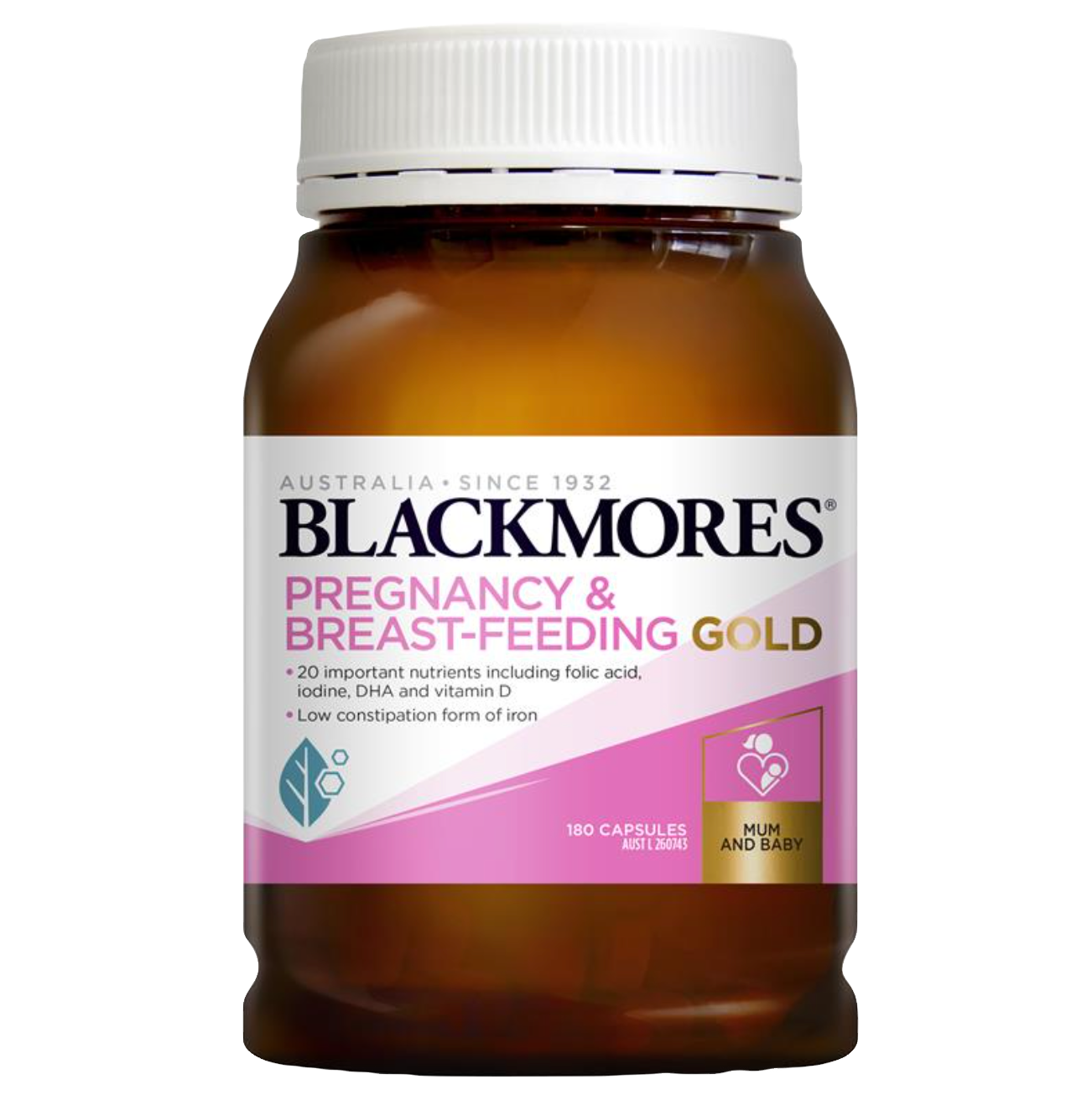 Blackmores 澳佳寶產婦備孕膠囊 180顆