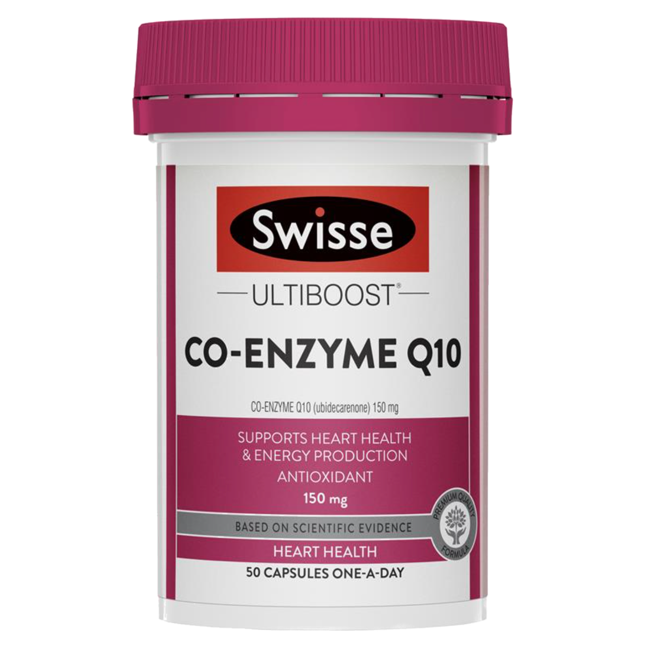 Swisse 輔酶Q10 心臟寶 保護心血管 50顆 150mg