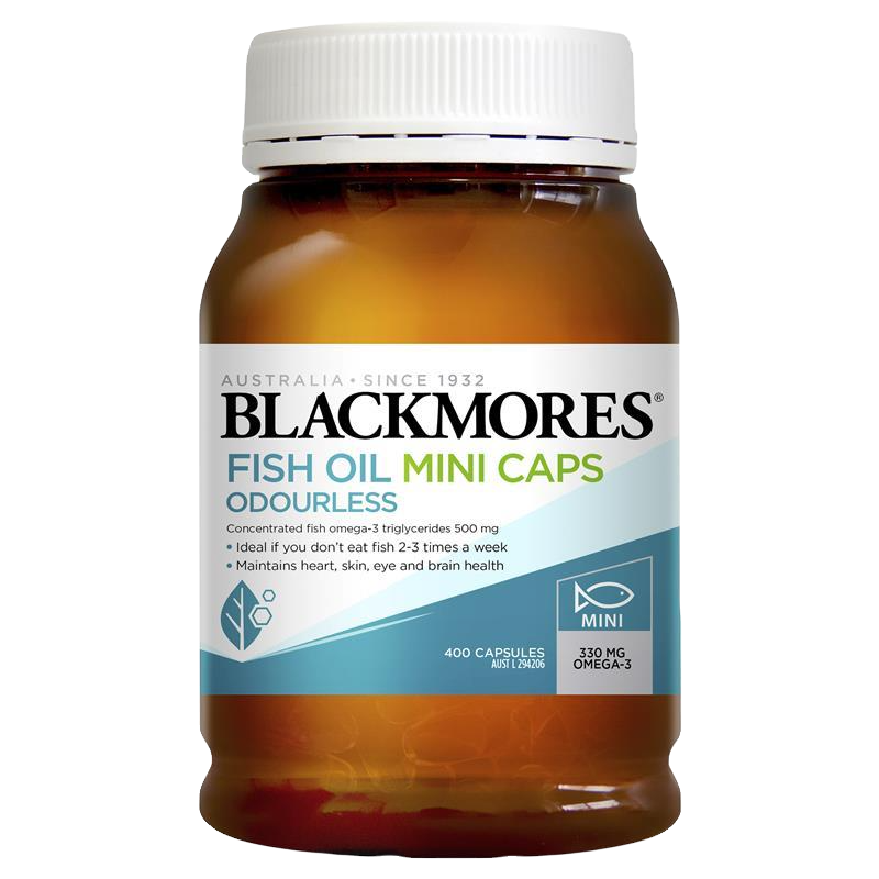 Blackmores 澳佳寶無腥味魚油迷你膠囊 400顆