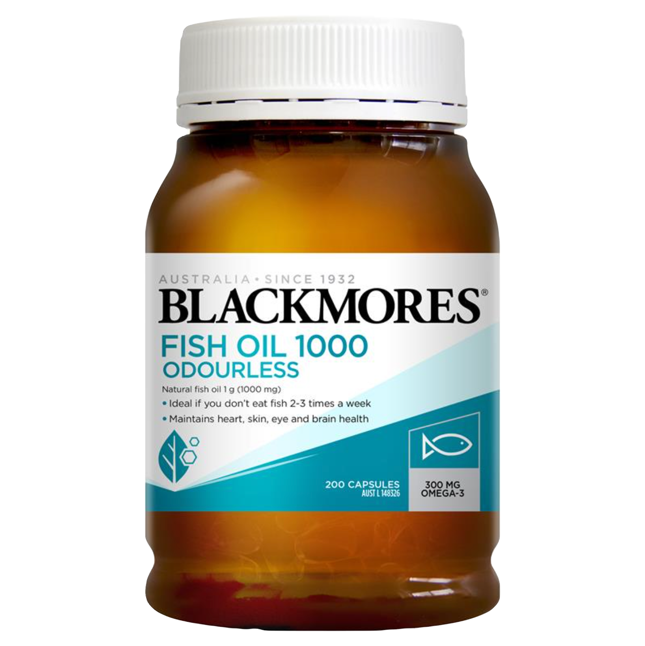 Blackmores 澳佳寶 無腥味深海魚油 1000mg 200顆