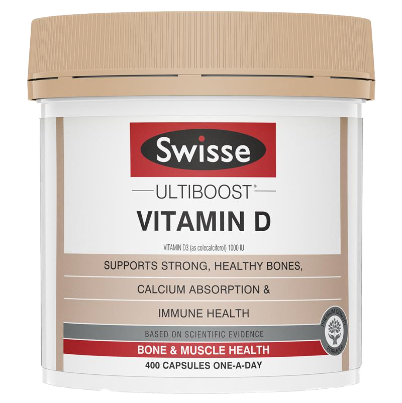 Swisse 維生素D片幫助鈣吸收400片