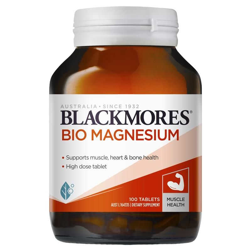 Blackmores 澳佳寶活性鎂錠 100錠