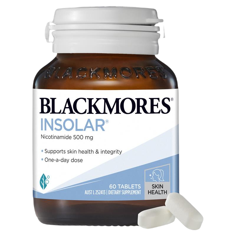 Blackmores insolar 60s 澳佳寶 煙酰胺 美白精華片 60顆