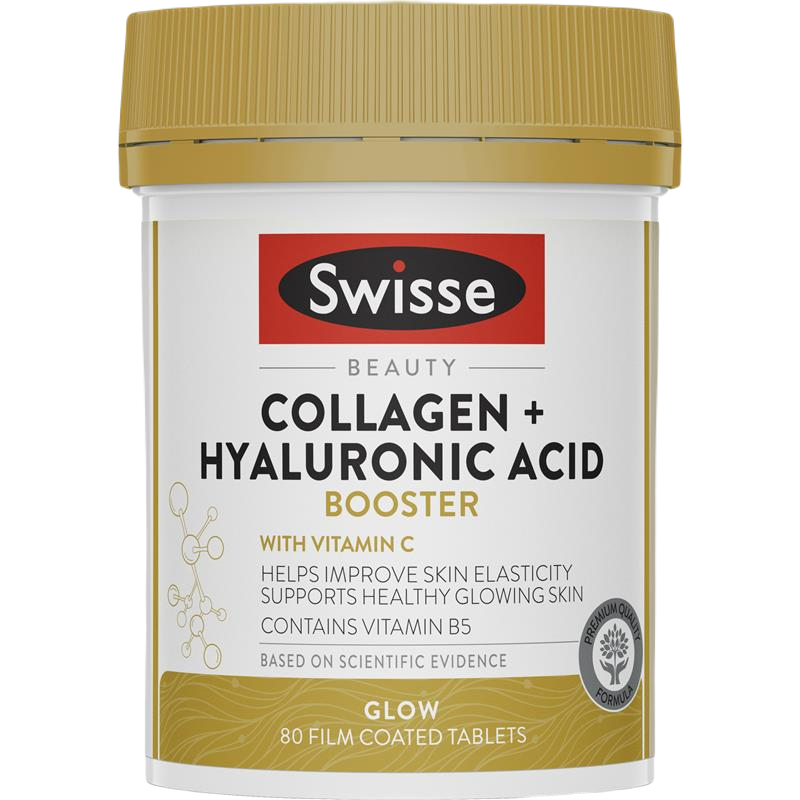 SWISSE BEAUTY COLLAGEN + HYALURONIC ACID BOOSTER 玻尿酸水光片80片