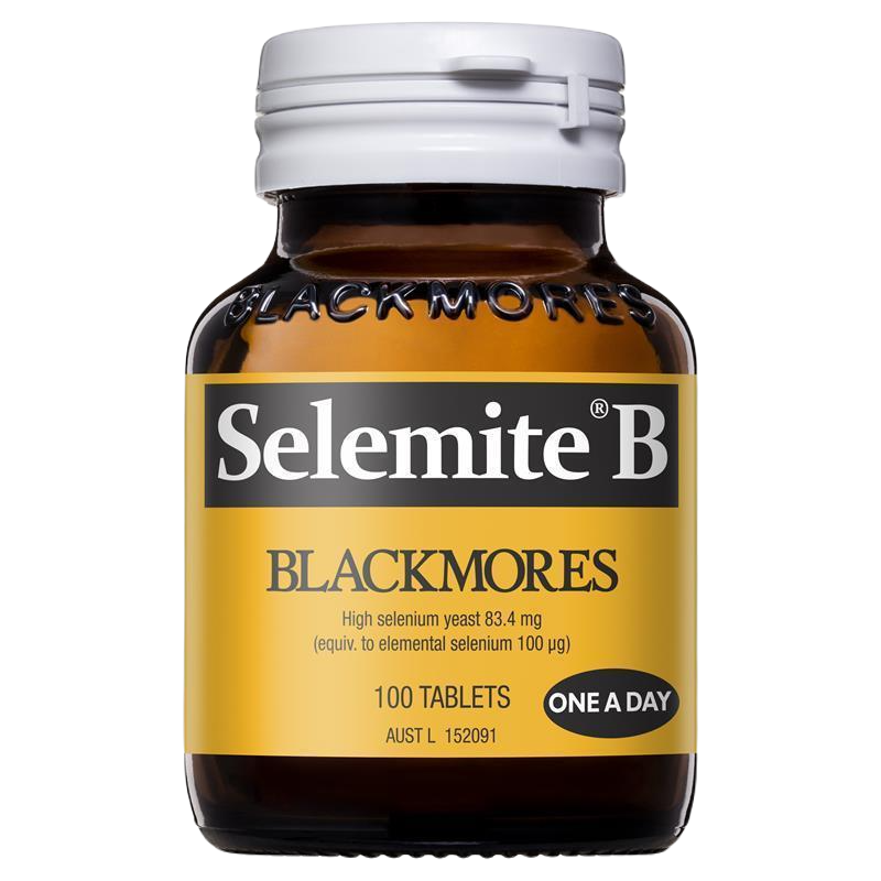 Blackmores Selemite B 100 澳佳寶富硒酵母硒片100片