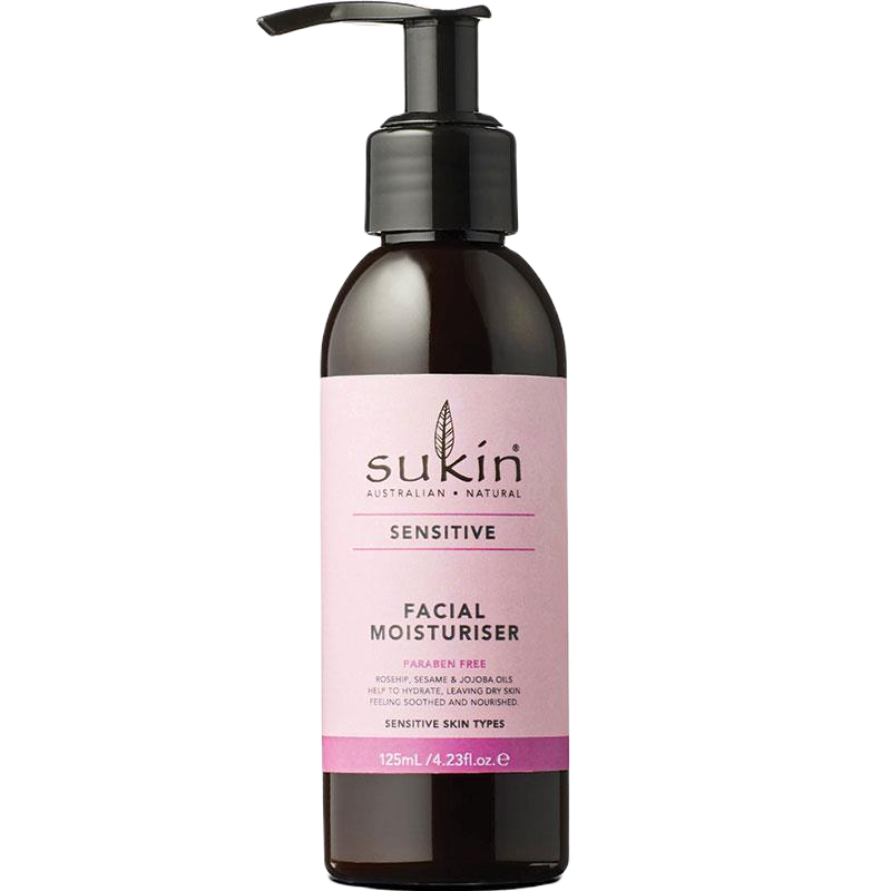 Sukin Organic Sensitive Facial Moisturiser 125ml 抗敏保濕乳液125ml
