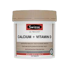 Swisse Calcium+ Vitamin D 150Tabs 檸檬酸鈣150顆