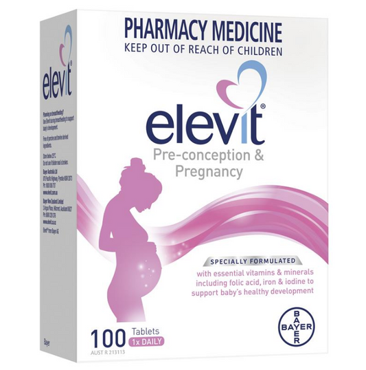Elevit愛樂維孕婦複合維生素女士備孕孕期哺乳100片