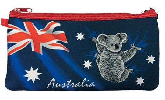 Australian Flag with Koala Pencil Case