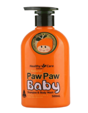 Healthy Care PawPaw Baby Shampoo&body Wash 500ml木瓜洗護二合一500ml