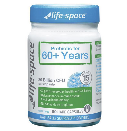 Life space Probiotic For 60+ Years 60顆 老年人益生菌