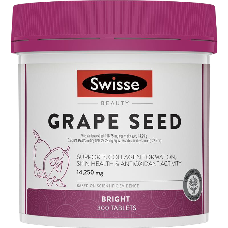Swisse Grape Seed 14,250mg 300Tabs 葡萄籽300顆