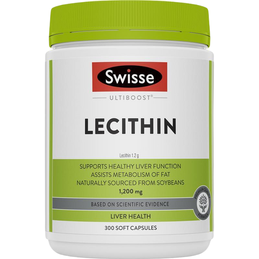 Swisse Lecithin 1200mg 300 Capsules 大豆卵磷脂300顆