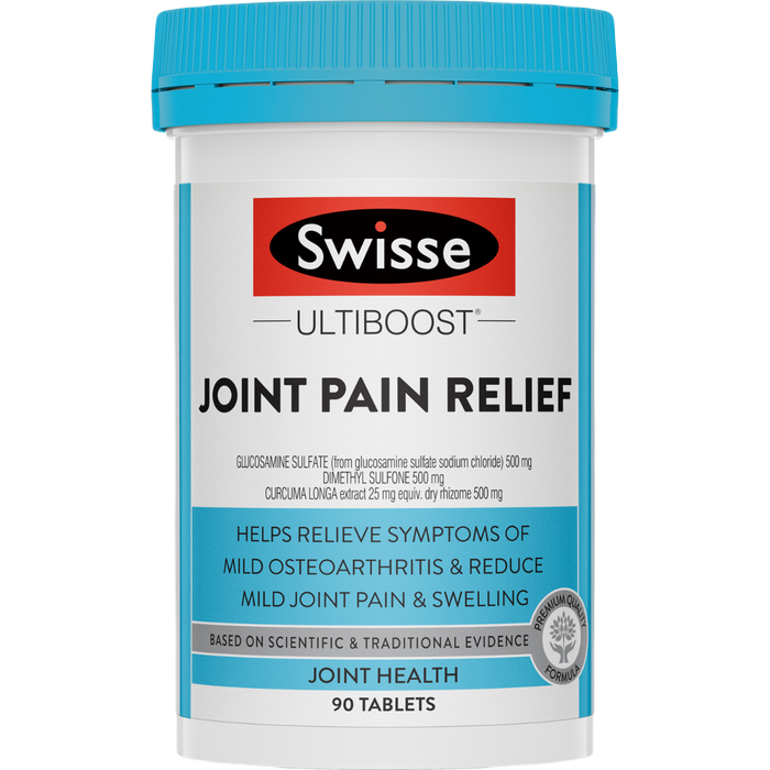Swisse Ultiboost Joint pain relief 薑黃+葡萄糖胺 90顆