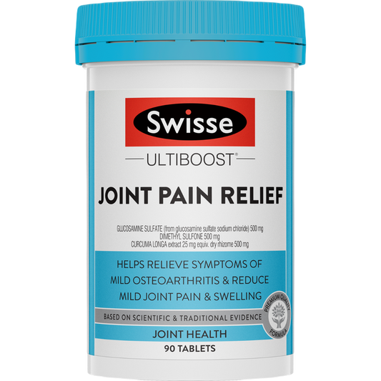 Swisse Ultiboost Joint pain relief 薑黃+葡萄糖胺 90顆