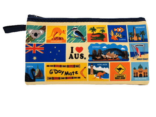Aussie Icons Pencil Case