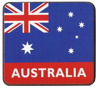 Australian Flag - 6 Pack Coaster