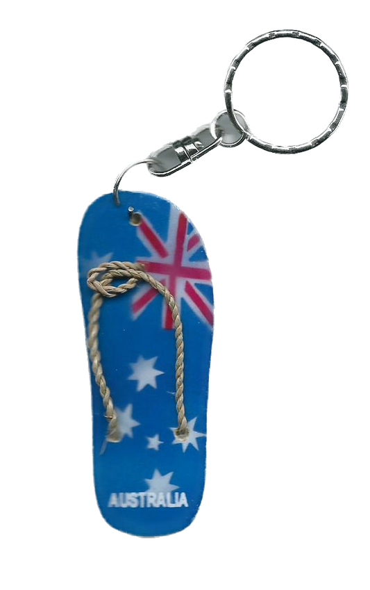 Australian Flag Thong Keyring