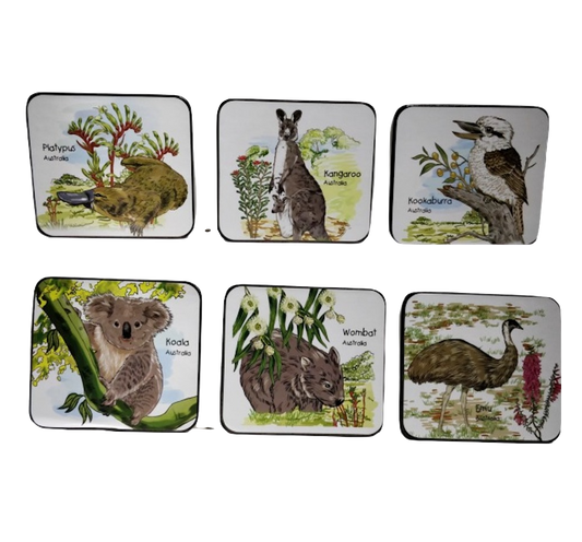 Australian Wildlife - 6 Pack Coaster
