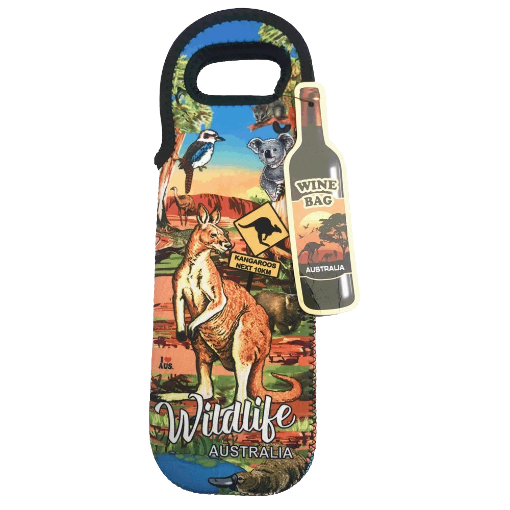Australian Wildlife - Wine Bottle Bag